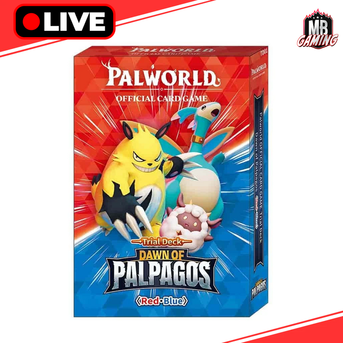 Palworld: Dawn of Palpagos Trial Deck- Red & Blue