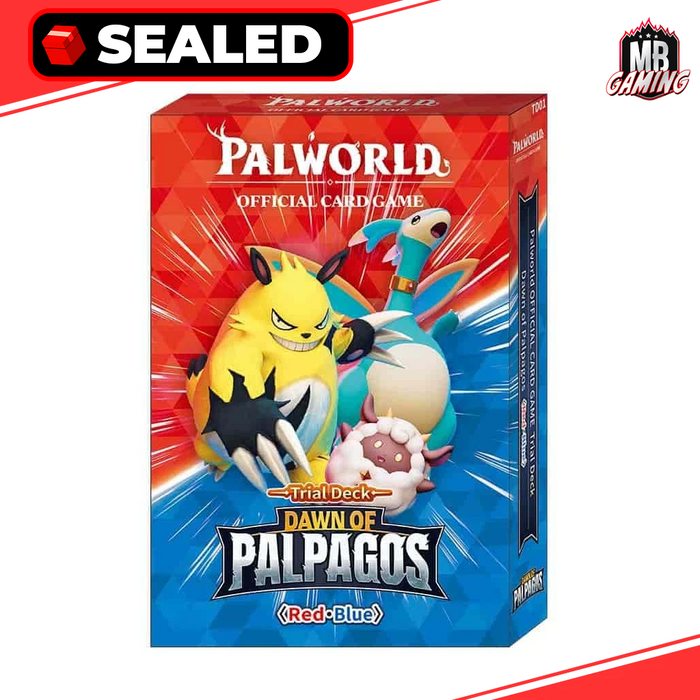 Palworld: Dawn of Palpagos Trial Deck- Red & Blue
