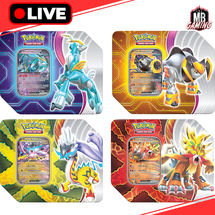 Pokemon: Paradox Destinies Tin (Random Tin)