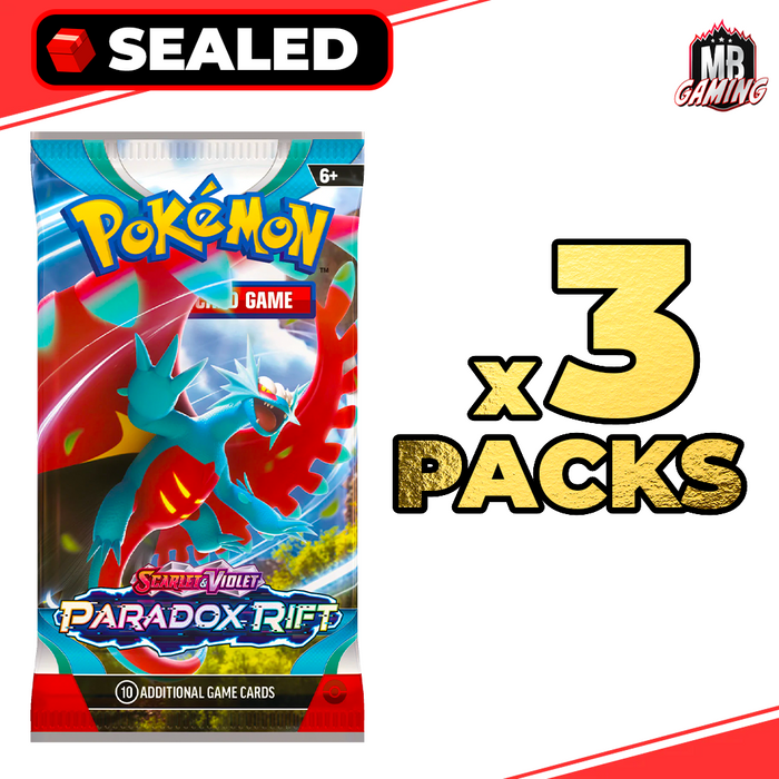 Pokemon: Paradox Rift Booster Pack x3