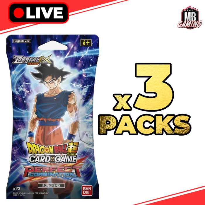 Dragon Ball Super: Perfect Combination Booster Pack (x3)