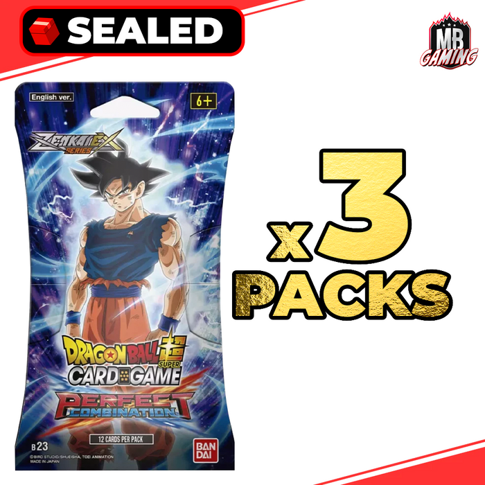 Dragon Ball Super: Perfect Combination Booster Pack (x3)