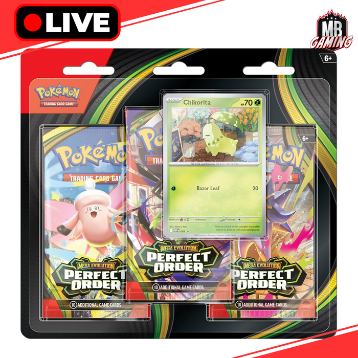 Pokemon: Perfect Order 3-Pack Blister