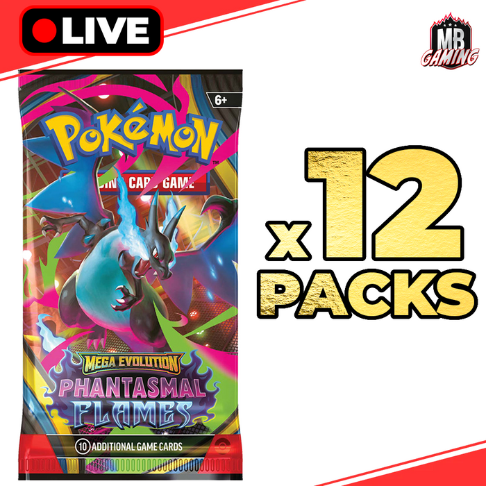 Pokemon: Phantasmal Flames Booster Pack (Choose Your Quantity)
