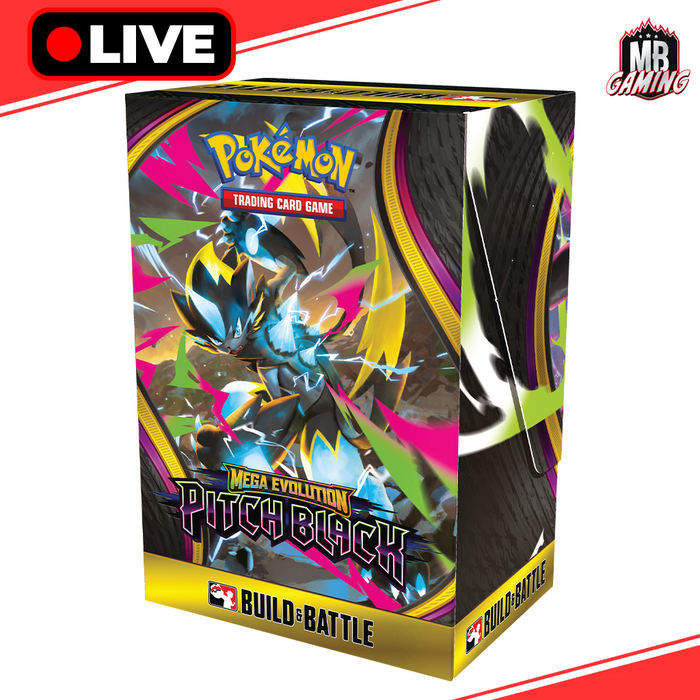 Pokemon: Mega Evolution Pitch Black (ME05) Build and Battle Box