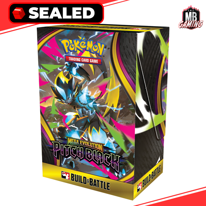 Pokemon: Mega Evolution Pitch Black (ME05) Build and Battle Box