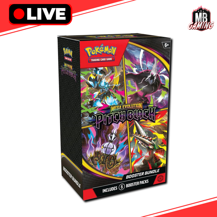 Pokemon: Mega Evolution Pitch Black (ME05) Booster Bundle