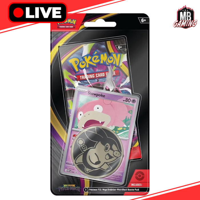 Pokemon: Mega Evolution Pitch Black (ME05) Checklane Blister Pack