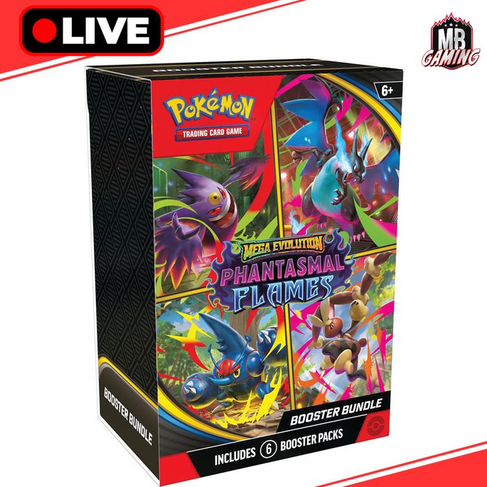 Pokemon: Phantasmal Flames Booster Bundle
