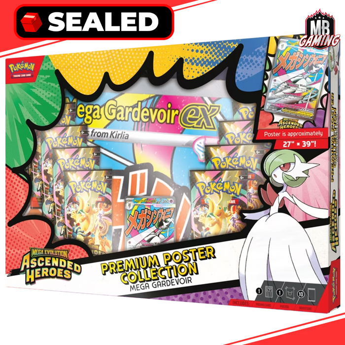 Pokemon: Ascended Heroes Premium Poster Collection (Choose Your Box)