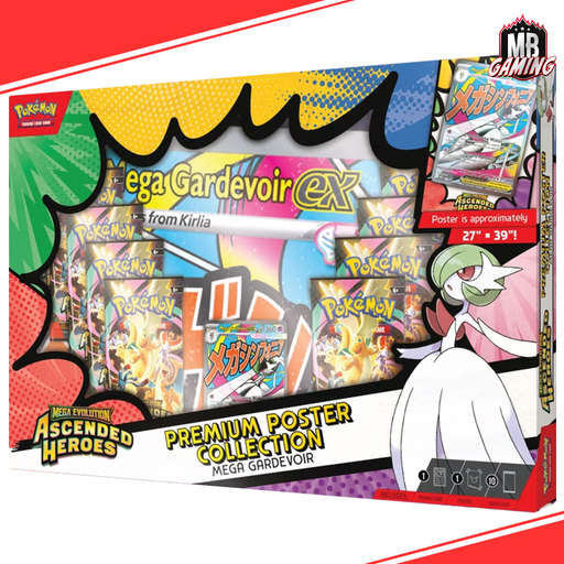 Pokemon: Ascended Heroes Premium Poster Collection (Choose Your Box)