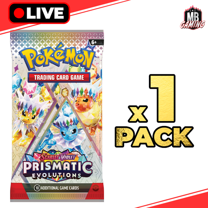 Pokemon: Prismatic Evolutions Booster Pack