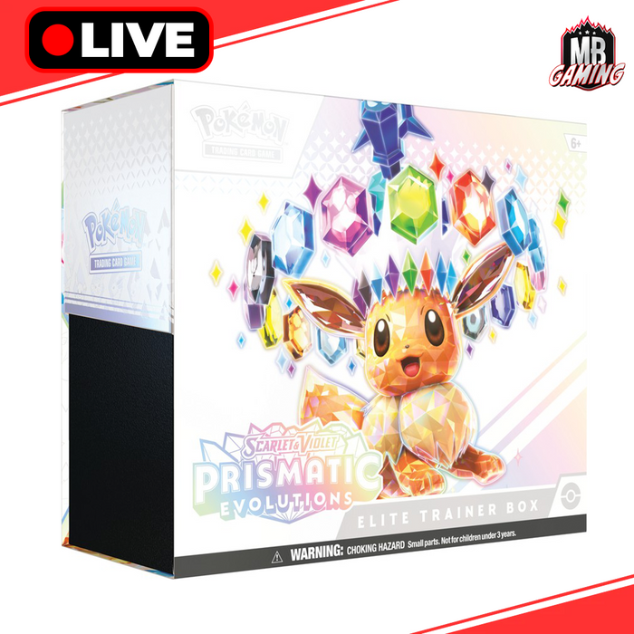 Pokemon: Prismatic Evolutions Elite Trainer Box