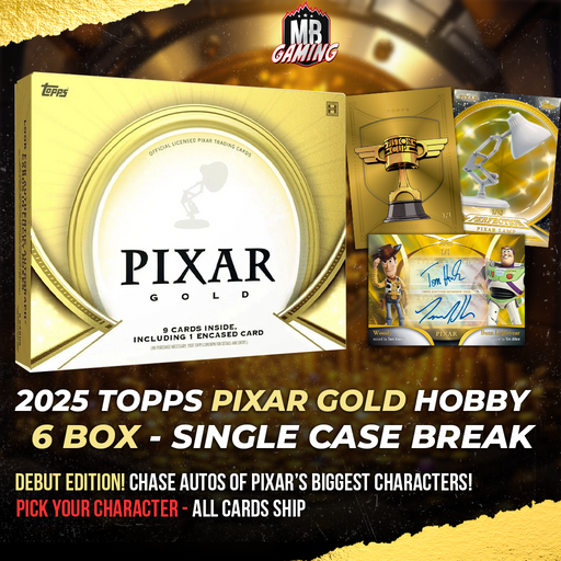 2025 Topps Chrome Pixar Gold Hobby - Pick Your Character - 1 Case Break
