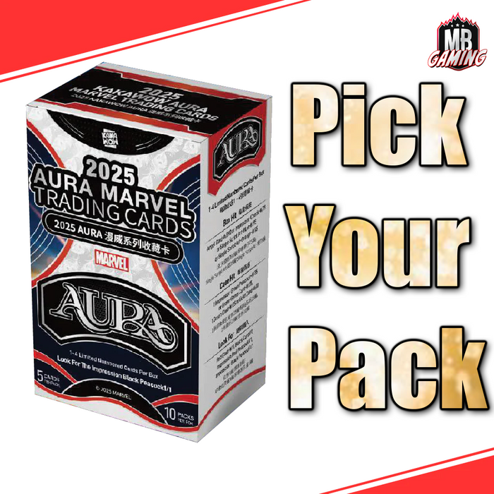 KAKAWOW 2025 Marvel Aura Hobby Box