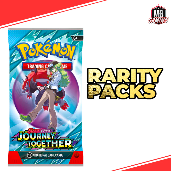 Pokemon: Journey Together Rarity Booster Packs + (SV09)