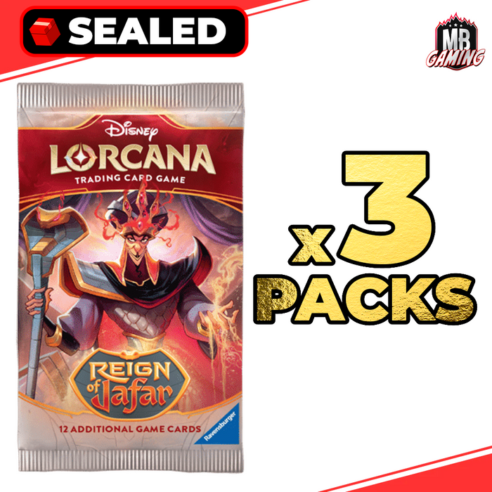 Lorcana: Reign of Jafar Booster Pack x3 (Set 08)