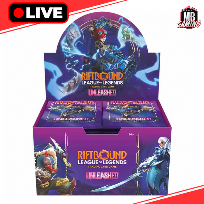 Riftbound: League of Legends: Unleashed Booster Box (Set 3)