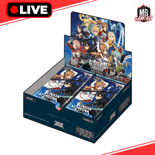 Union Arena: Sword Art Online (UE07BT) Booster Box - LIVE