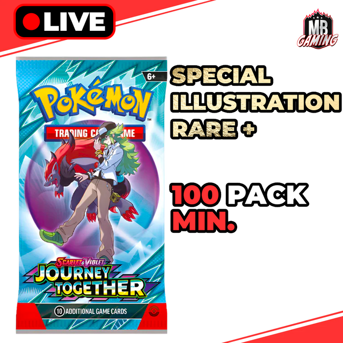 Pokemon: Journey Together Rarity Booster Packs + (SV09)