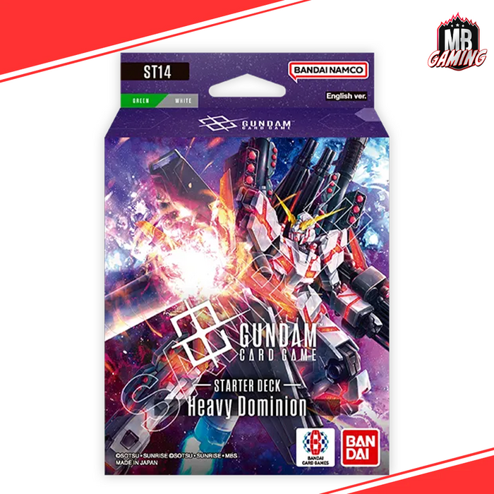 Gundam: Heavy Dominion Starter Deck [ST14]