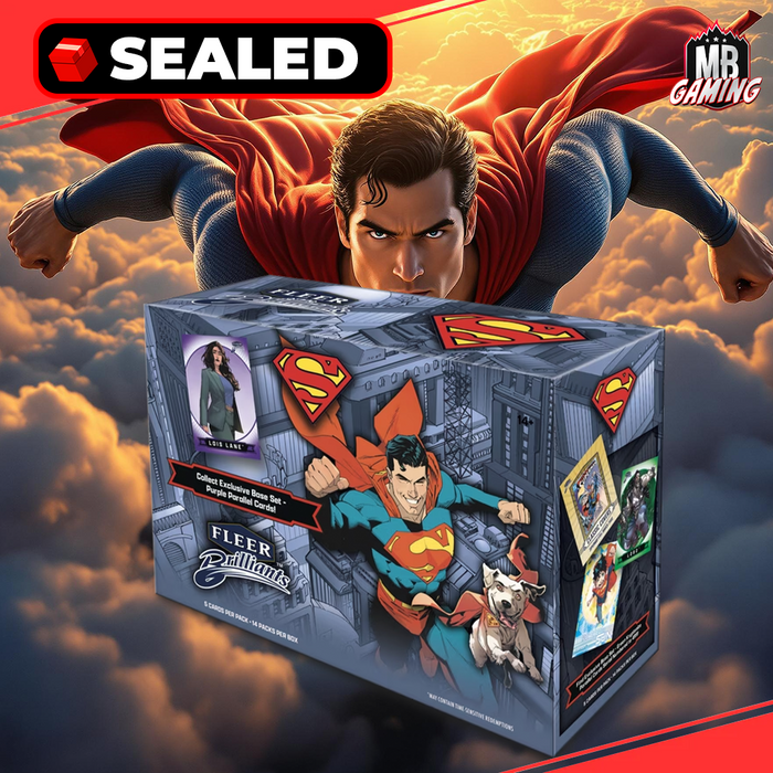 2025 Fleer Brilliants Superman Retail Mega Box