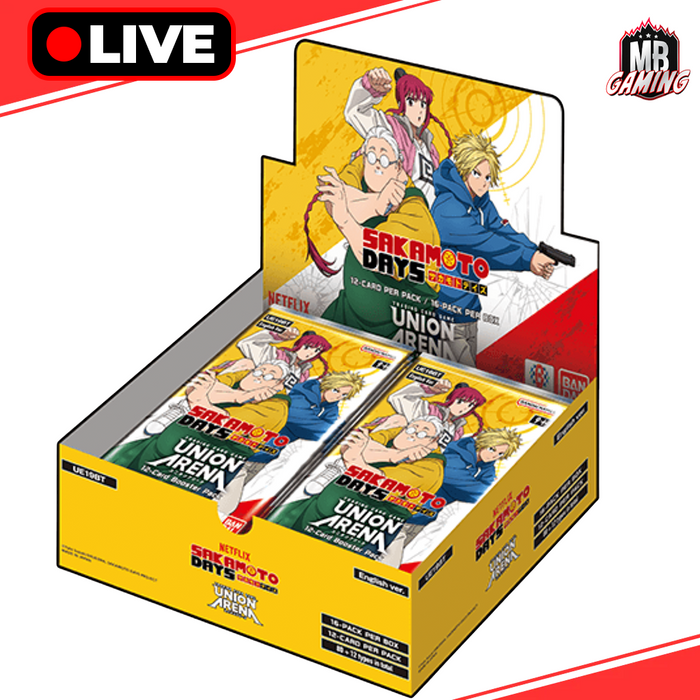 Union Arena: Sakamoto Days Booster Box UE19BT