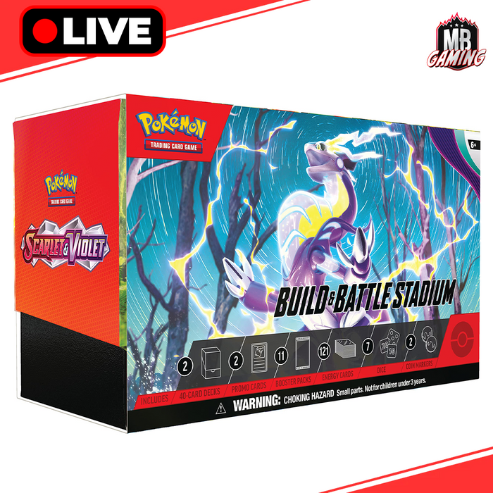 Pokemon: Scarlet Violet Build & Battle Stadium