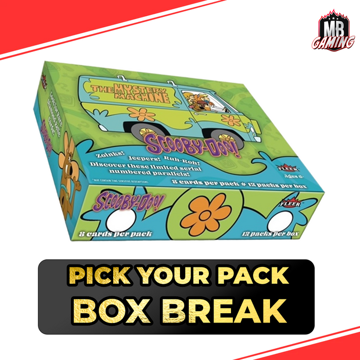 Scooby Doo 2024 Upper Deck Fleer Ultra -Pick Your Pack - Hobby Box Break