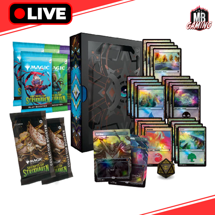 Magic The Gathering: SOS Secrets of Strixhaven Codex Bundle