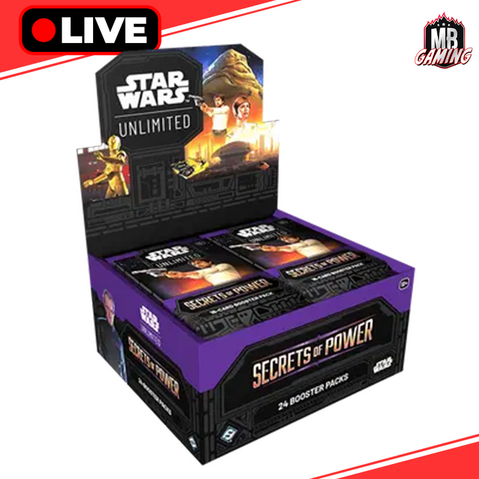 Star Wars Unlimited: Secrets of Power Booster Box