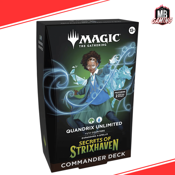 Magic The Gathering: SOS Secrets of Strixhaven Commander Deck (Choose Your Deck)