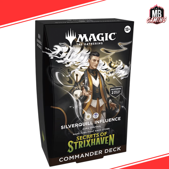 Magic The Gathering: SOS Secrets of Strixhaven Commander Deck (Choose Your Deck)