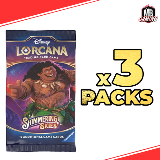 Lorcana: Shimmering Skies Booster Pack x3