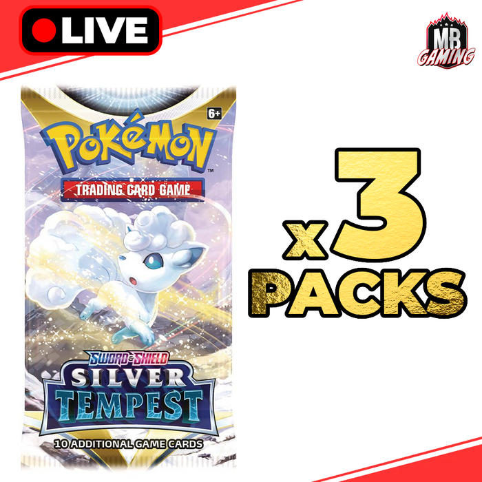 Pokmeon: Silver Tempest Booster Pack