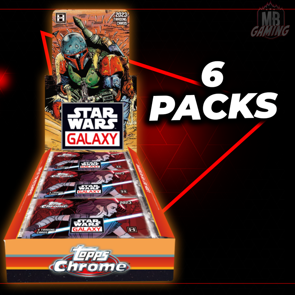 Star Wars: 2023 Topps Star Wars Chrome Galaxy - 6 Packs