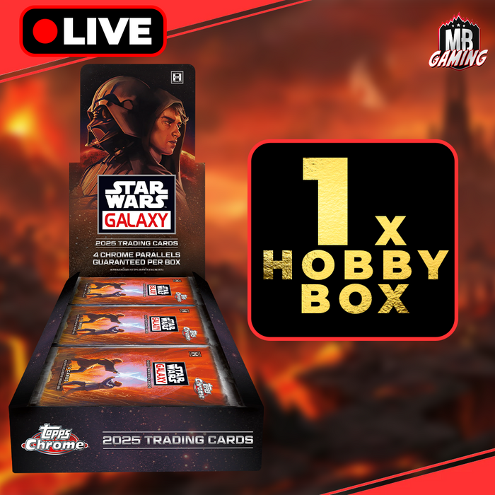 2025 Topps Chrome Galaxy Star Wars Hobby Box