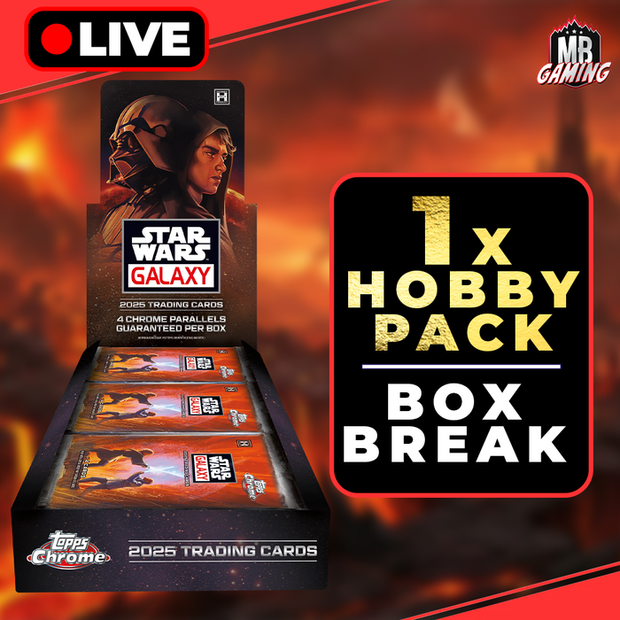 2025 Topps Chrome Galaxy Star Wars Hobby Box