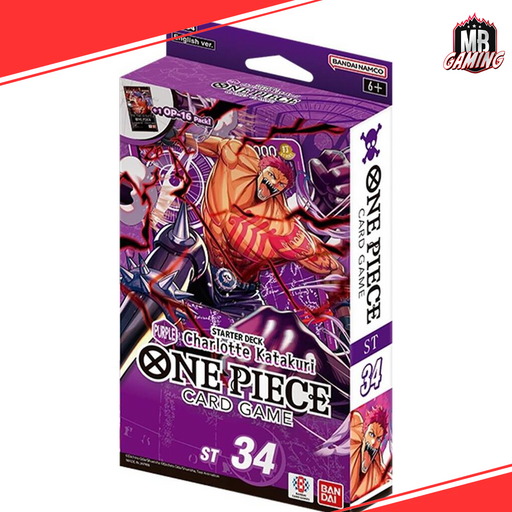 One Piece: PURPLE Charlotte Katakuri Starter Deck 34: (ST-34)