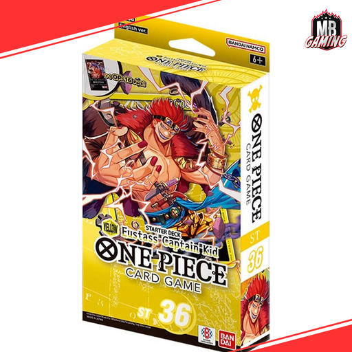 One Piece: YELLOW Eustass”Captain”Kid Starter Deck 36 (ST-36)