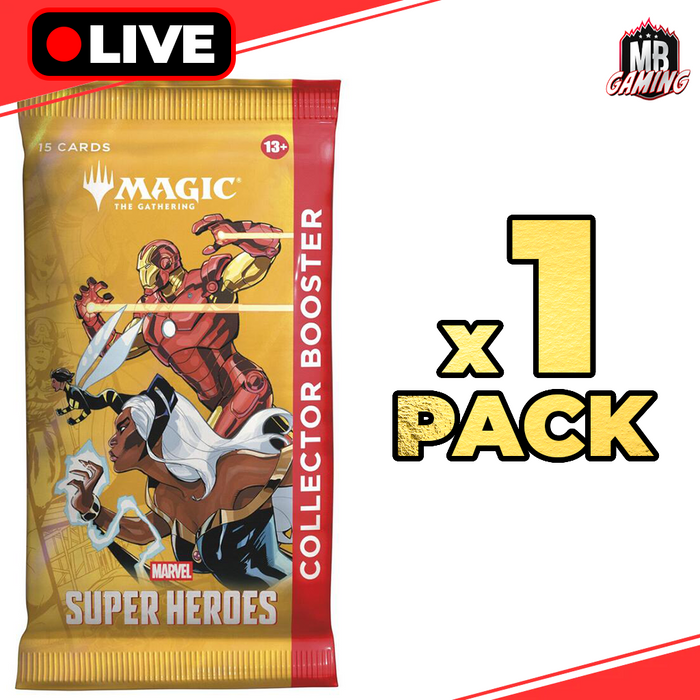 Magic The Gathering: Marvel Super Heroes Collector Booster Pack