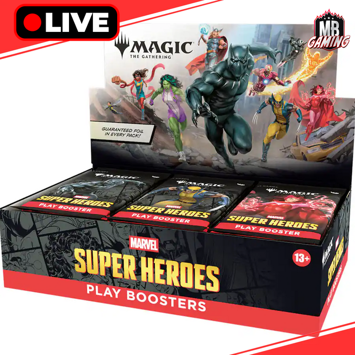 Magic The Gathering: Marvel Super Heroes Play Booster