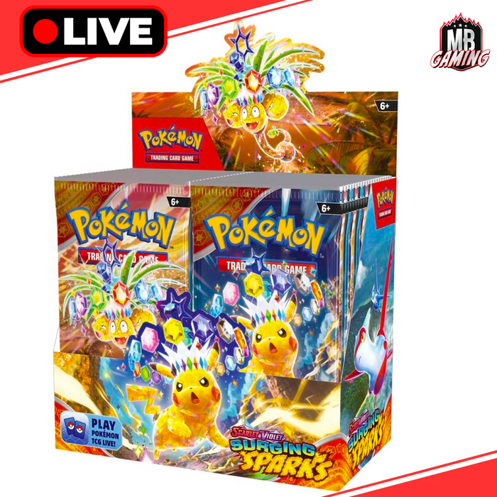 Pokemon: Surging Sparks Booster Box (SV08)
