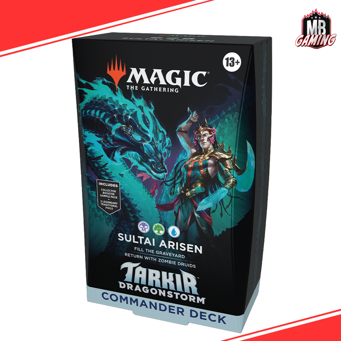 Magic The Gathering: Tarkir Dragonstorm Commander Deck (Choose Your Deck)