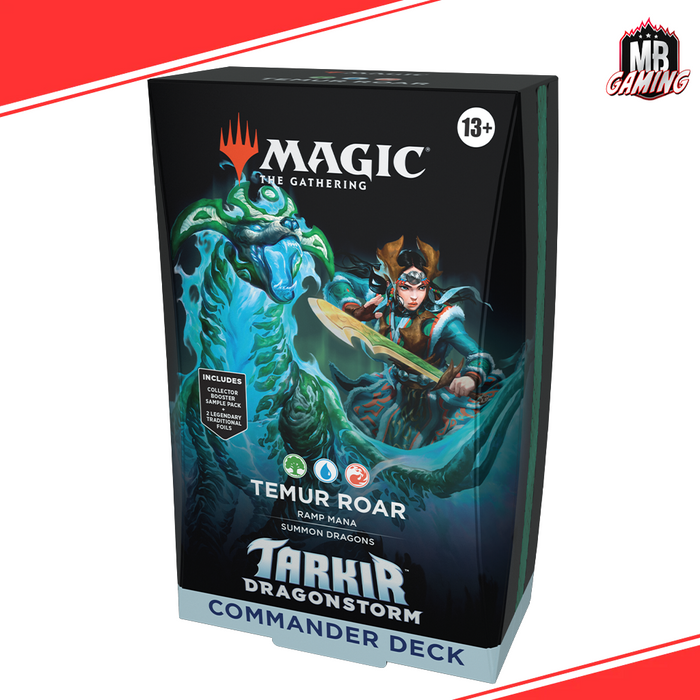 Magic The Gathering: Tarkir Dragonstorm Commander Deck (Choose Your Deck)