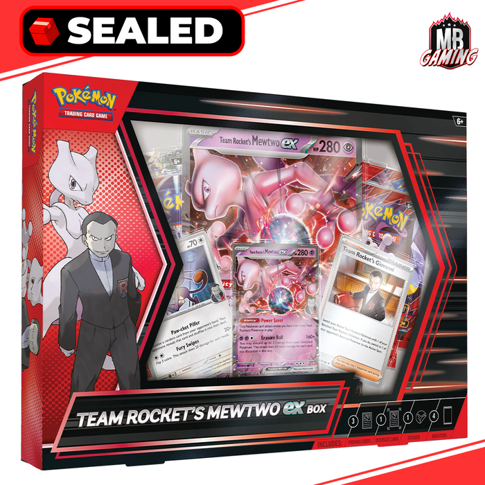 Pokemon: Team Rocket's Mewtwo ex Box