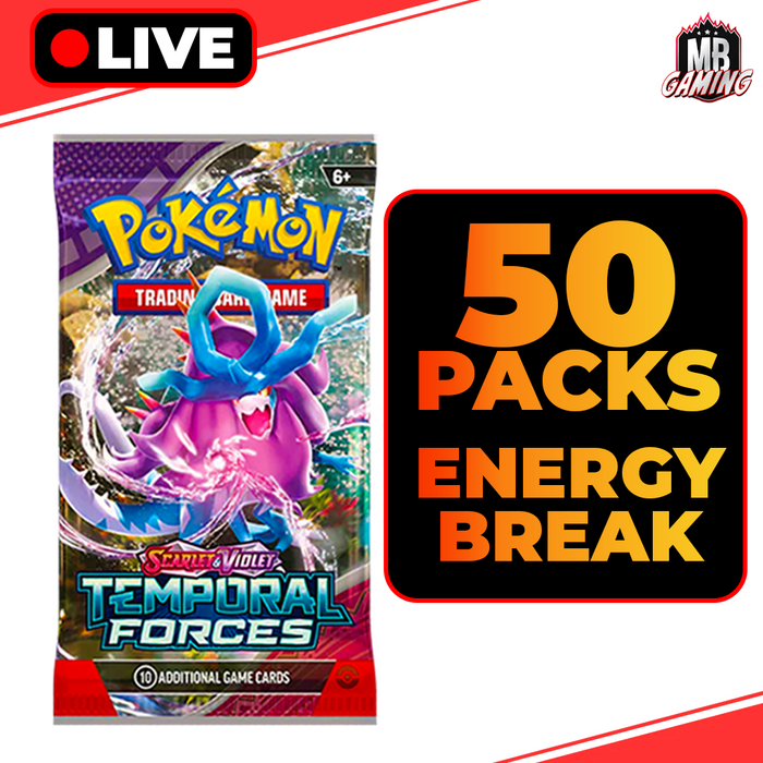 Pokemon: Temporal Forces - 50 Pack Energy Break