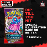 Pokemon: Temporal Forces "Rip Till You Hit" Booster Packs