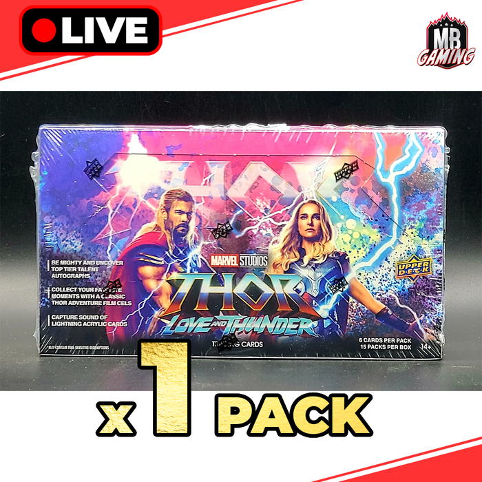 Marvel: 2023 Upper Deck Thor Love and Thunder Hobby Box