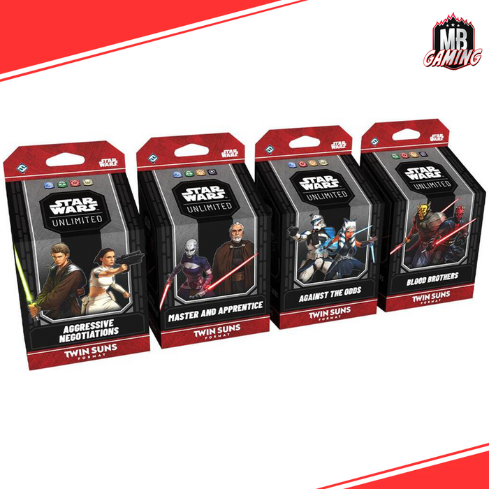 Star Wars Unlimited: Twin Suns Format Starter Deck (Choose Your Deck)